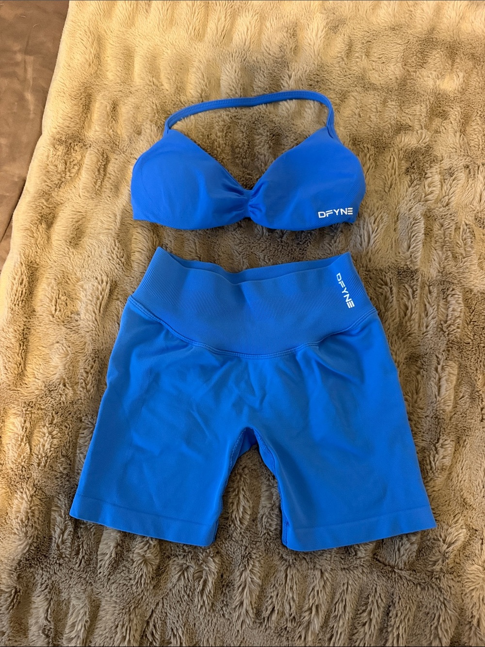 Dfyne Impact Bra and Shorts Set